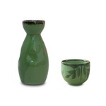 EMF EMF Sake Bottle 170ml - Green Bamboo