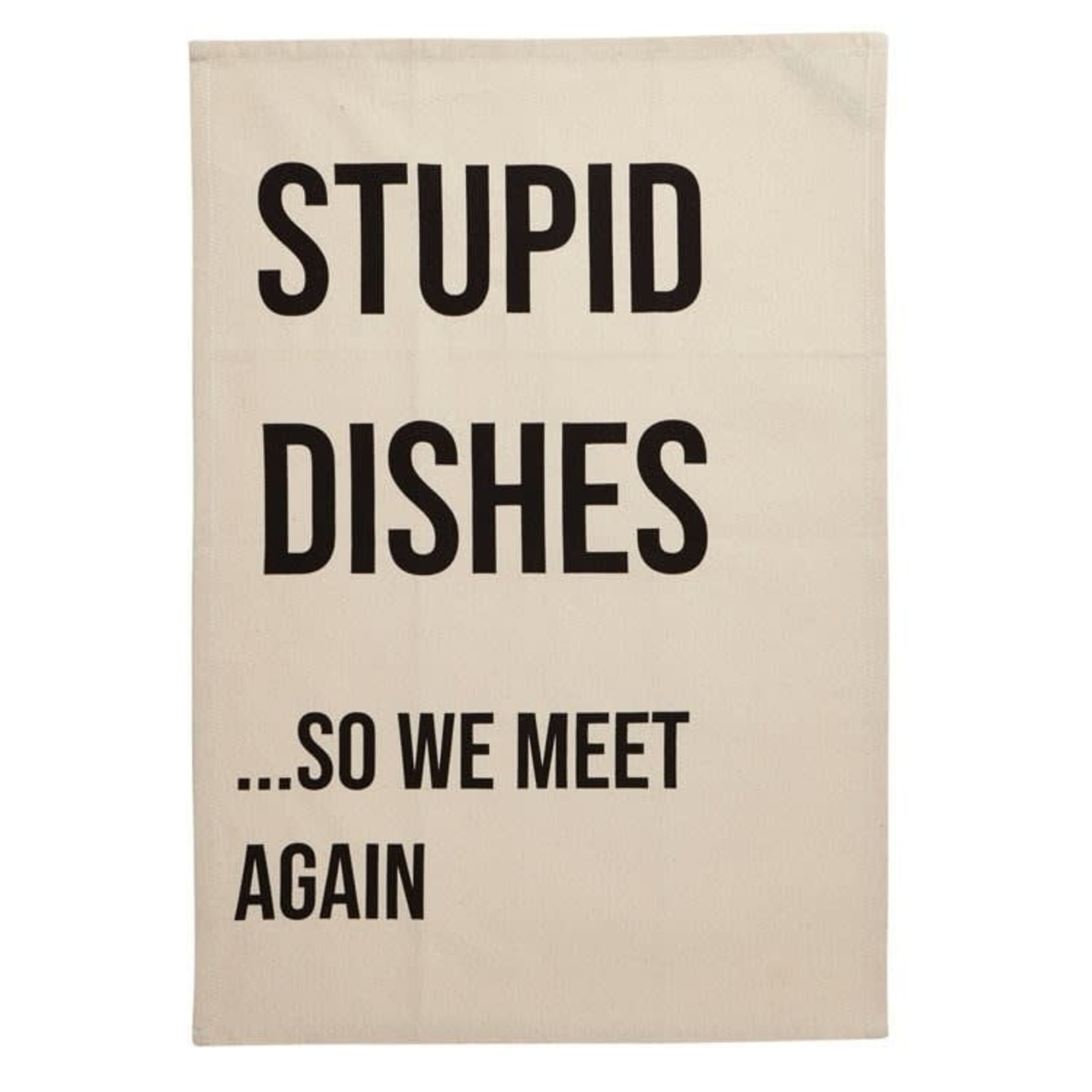 HARMAN Stupid Dishes Tea Towel