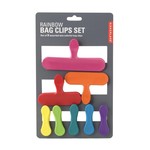 KIKKERLAND KIKKERLAND Rainbow Bag Clips - Assorted