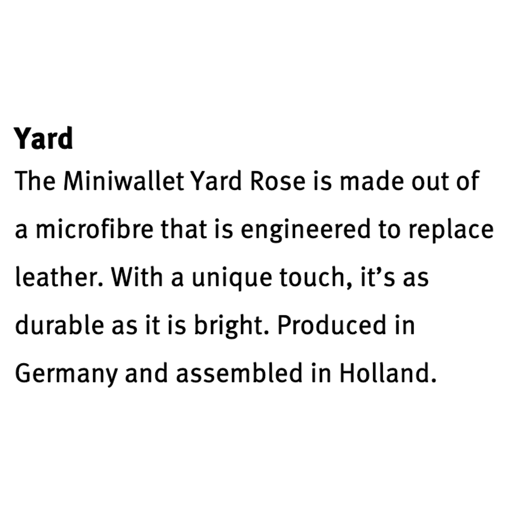 SECRID SECRID Miniwallet Yard - Rose