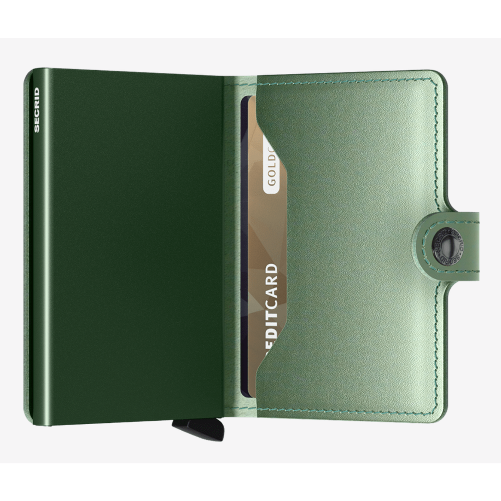 SECRID SECRID Miniwallet Metallic - Green