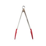 CUISIPRO CUISIPRO Silicone Tongs 12'' - Red