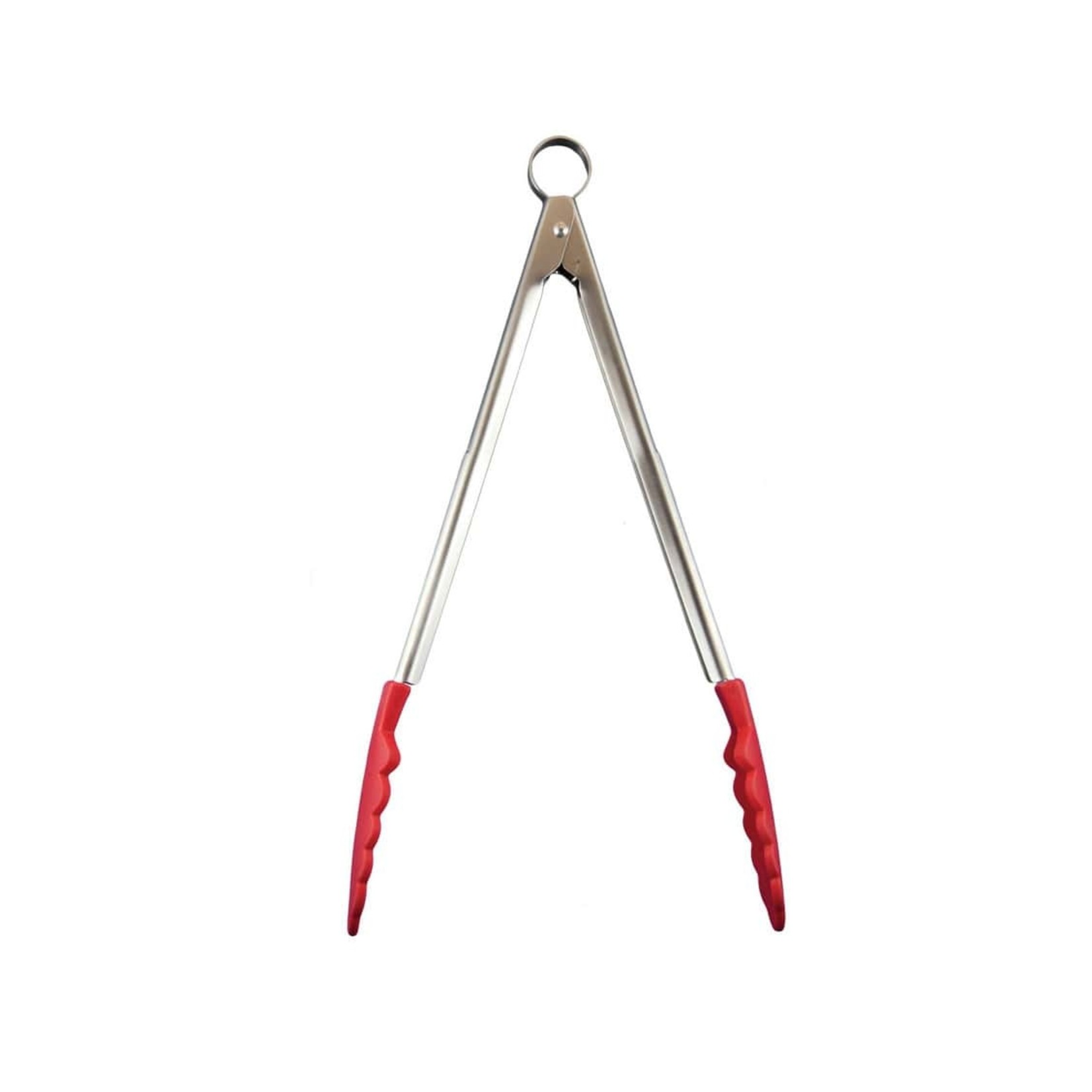 CUISIPRO CUISIPRO Silicone Tongs 12'' - Red