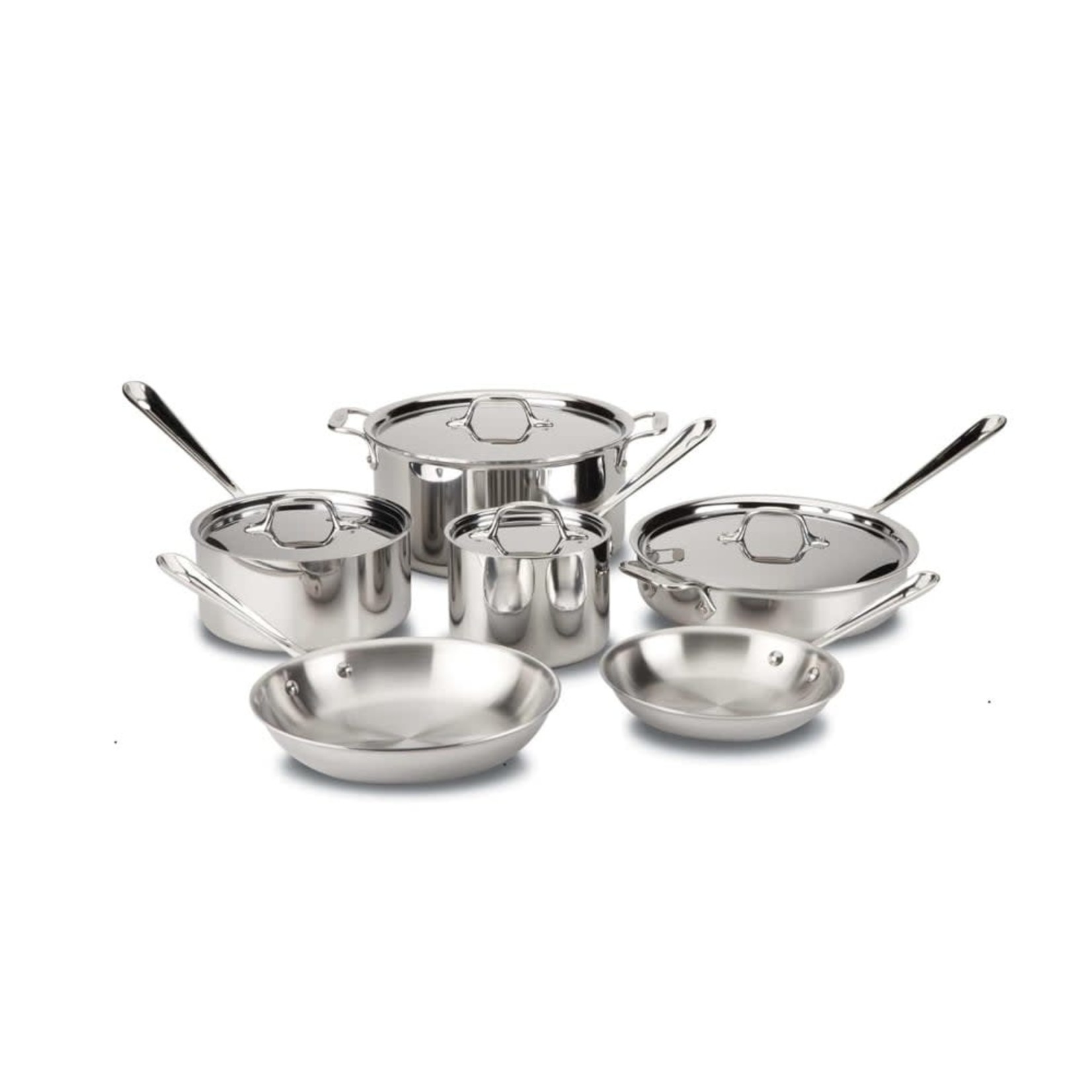 ALL CLAD ALL CLAD D3 Stainless 10pc Set Reg $1234.99