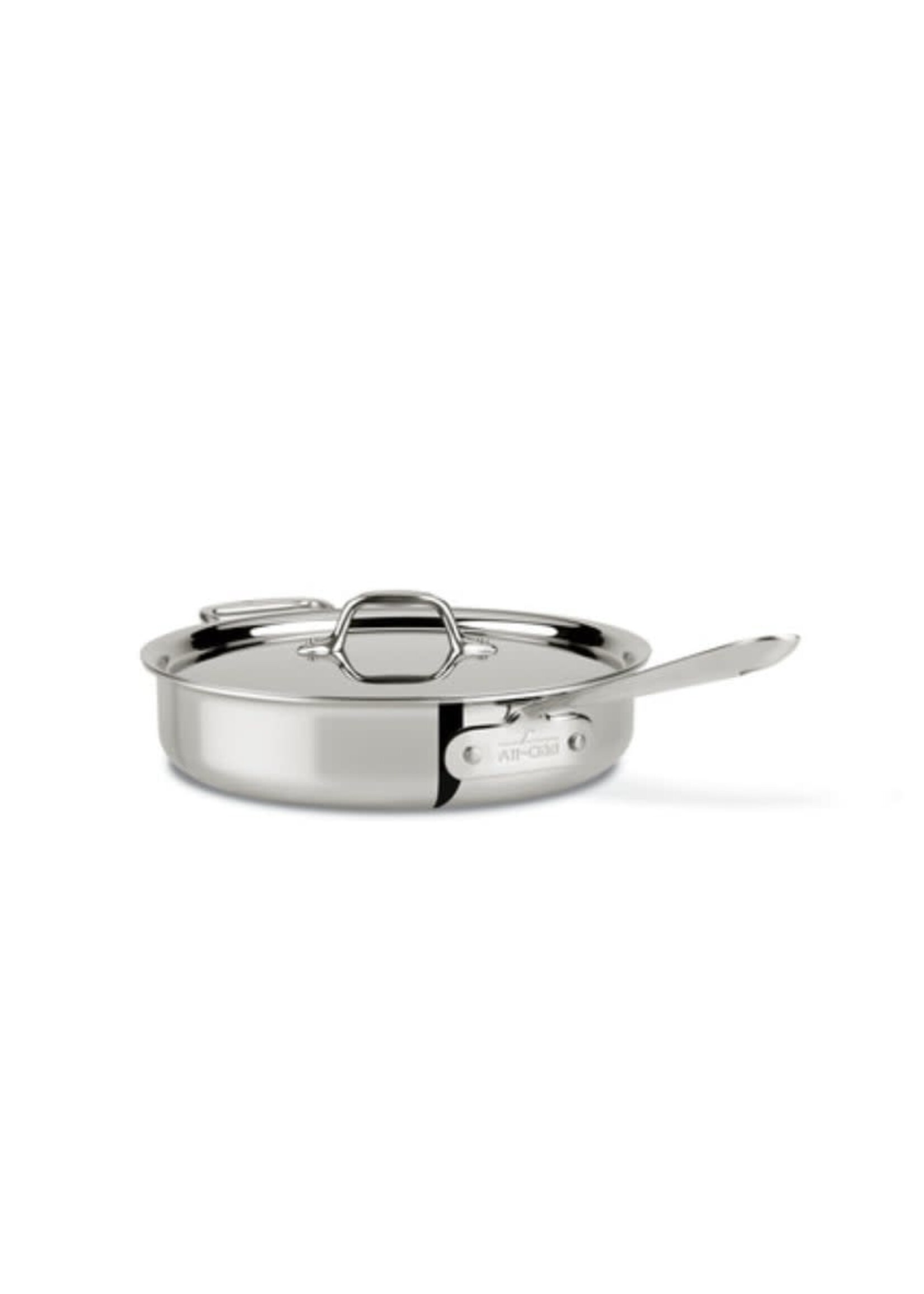 ALL CLAD D3 Saute Pan with Lid 3qt