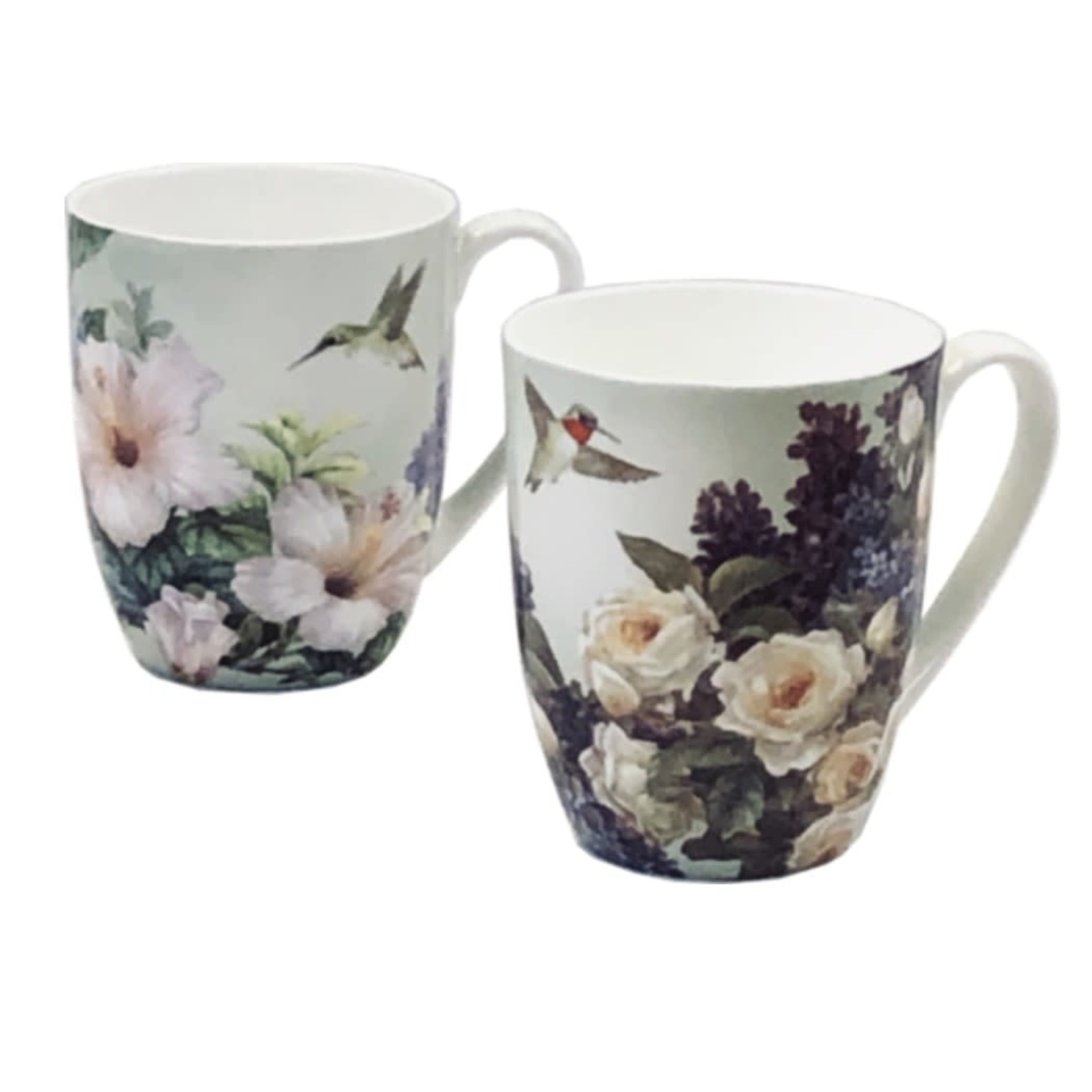 MCINTOSH MCINTOSH Lena Liu Hummingbirds Mugs S/2