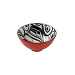 PANABO KELLY ROBINSON Raven Bowl Small 11cm - Red/Black