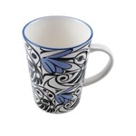 PANABO BILL HELIN Hummingbird Mug - Blue