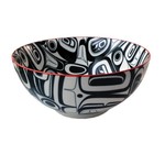 PANABO KELLY ROBINSON Raven Bowl Large 20cm - Red / Black
