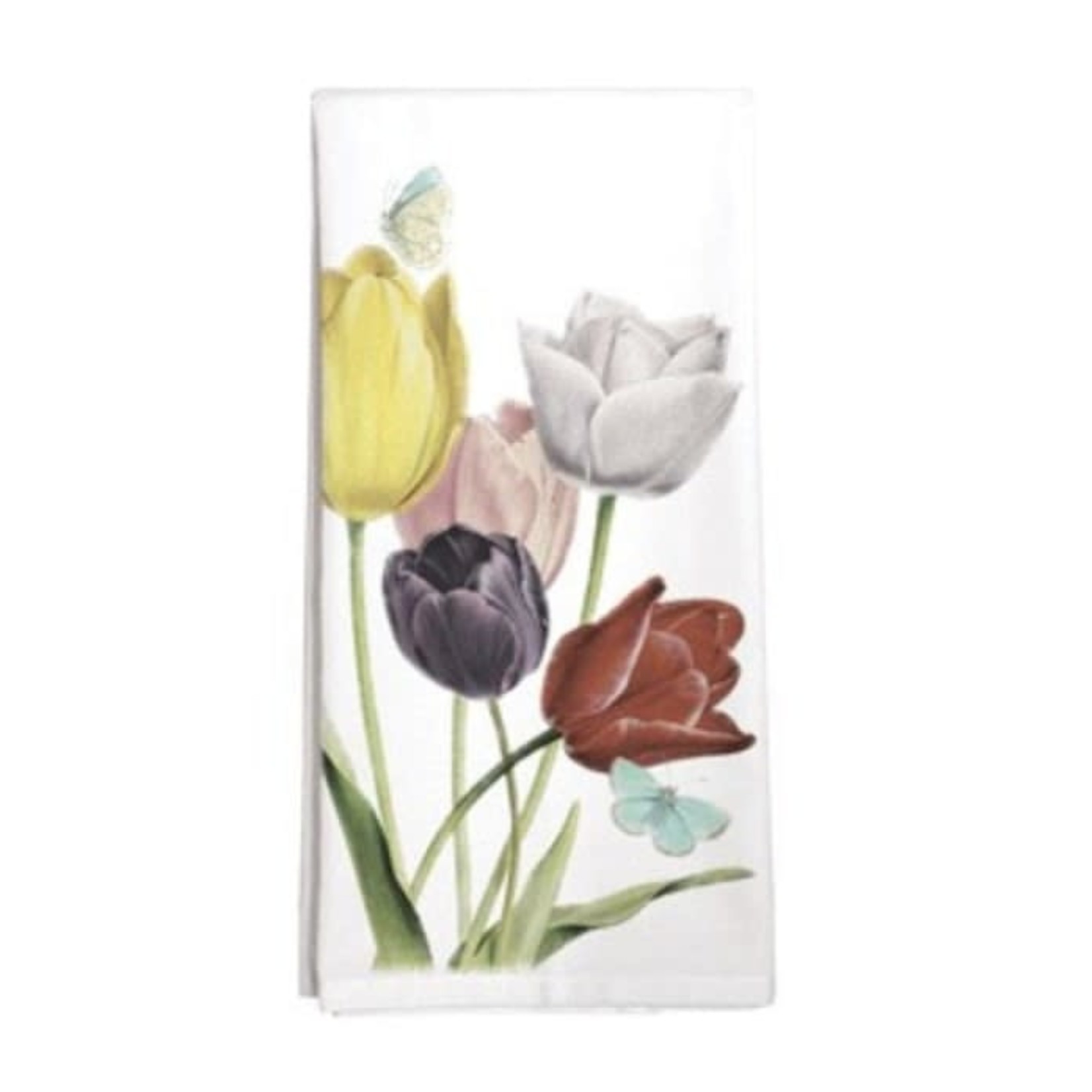 MARY LAKE-THOMPSON MARY LAKE-THOMPSON Tulips Tea Towel DNR