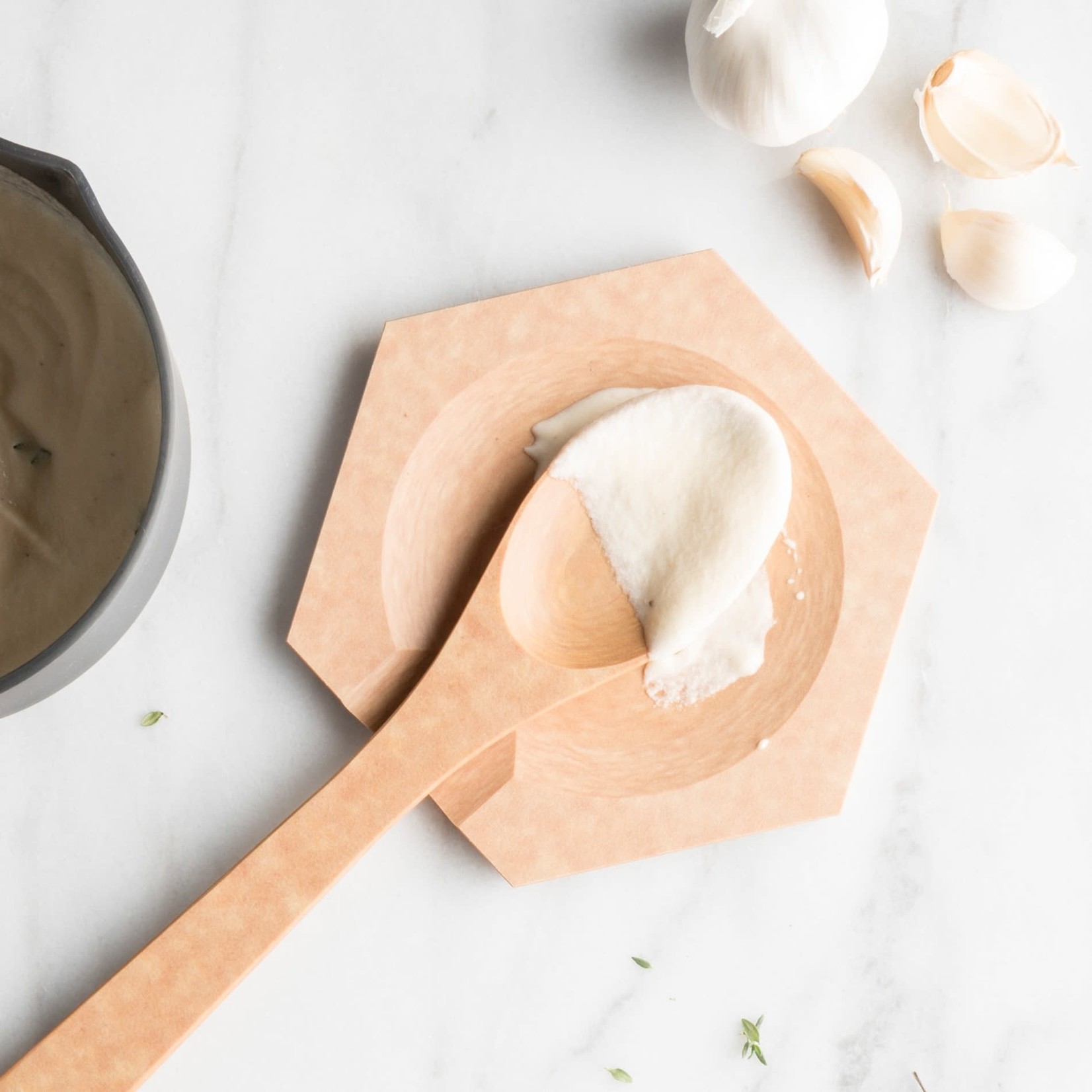 EPICUREAN EPICUREAN Hexagon Spoon Rest - Natural DNR