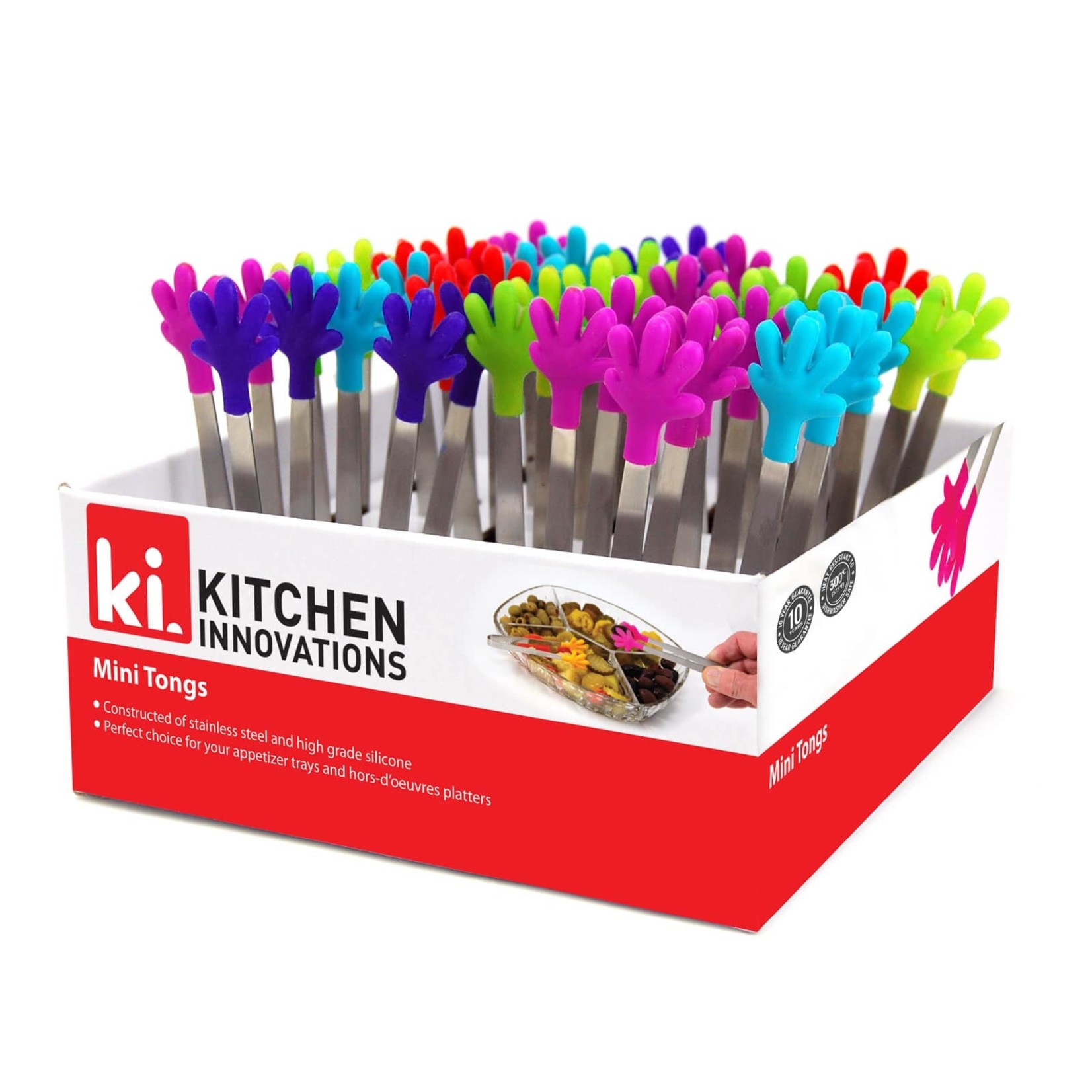 KITCHEN INNOVATIONS KITCHEN INNOVATIONS Mini Hand Tong 5"