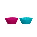 TRUDEAU TRUDEAU Baking Cups - Fuchsia/Tropical