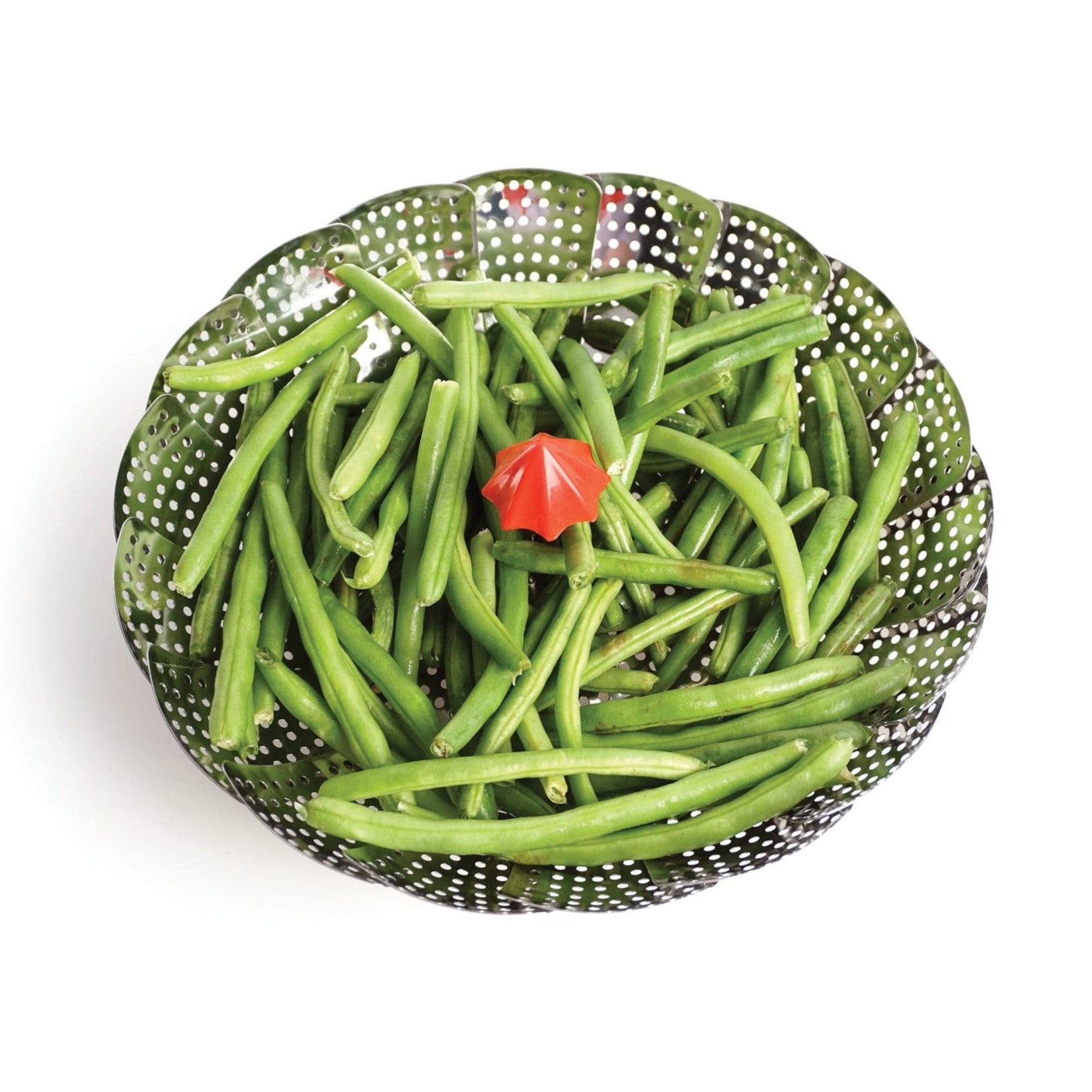 RSVP RSVP Endurance Vegetable Steamer w/Silicone Feet 9" - Stainless