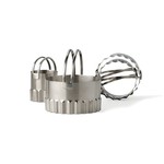 RSVP RSVP Round Ripple Biscuit Cutter S/4