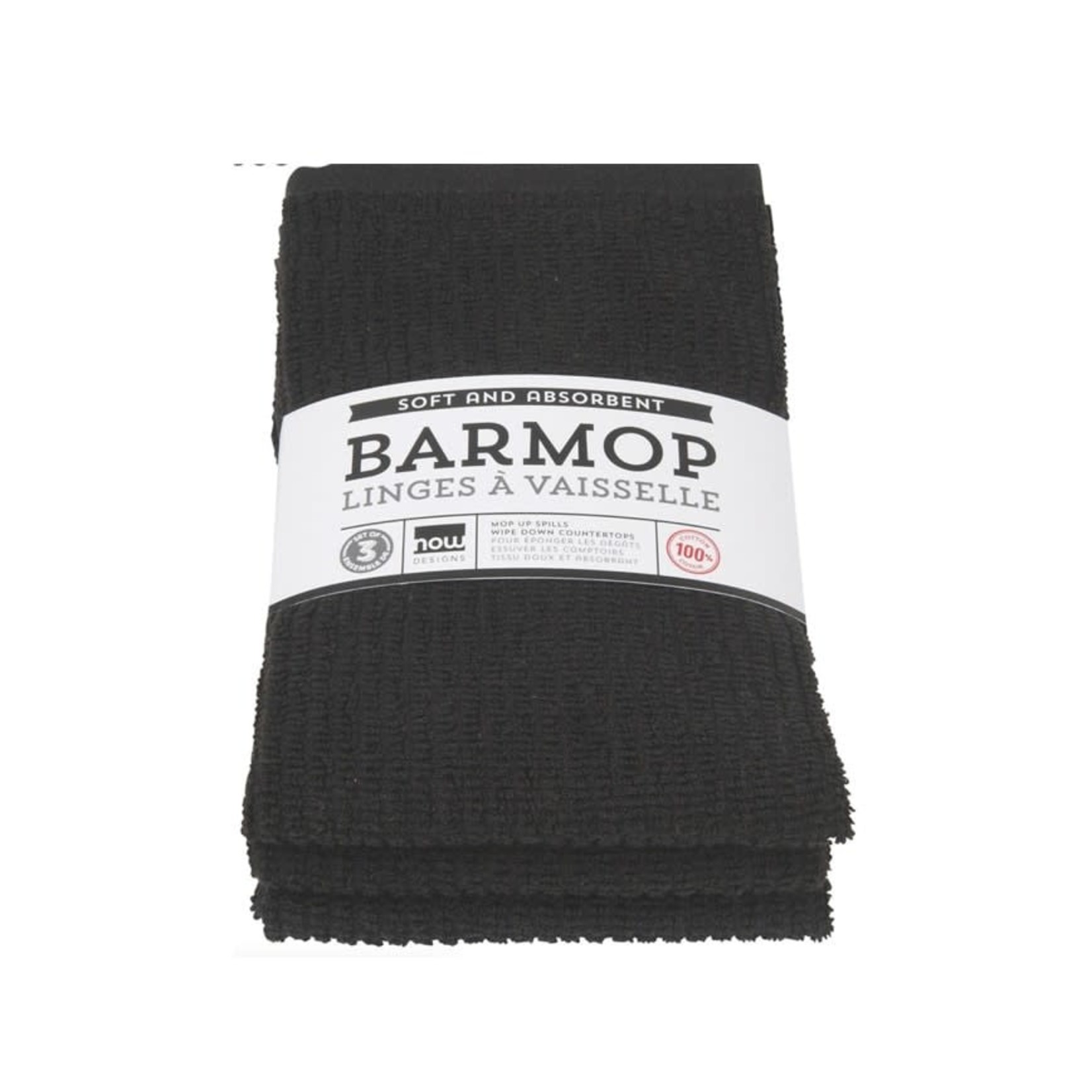 NOW DESIGNS NOW DESIGNS Barmops S/3 - Black