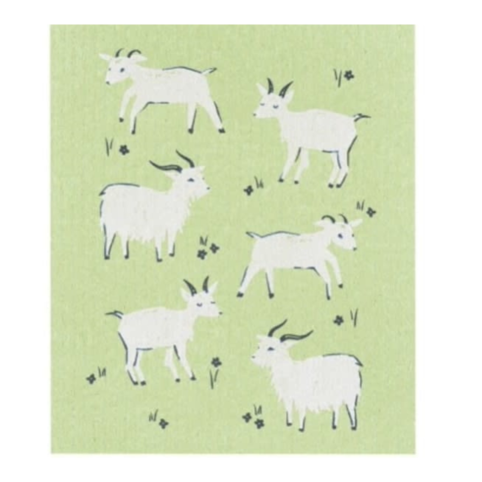 NOW DESIGNS ECOLOGIE Swedish Dishcloth - Goats