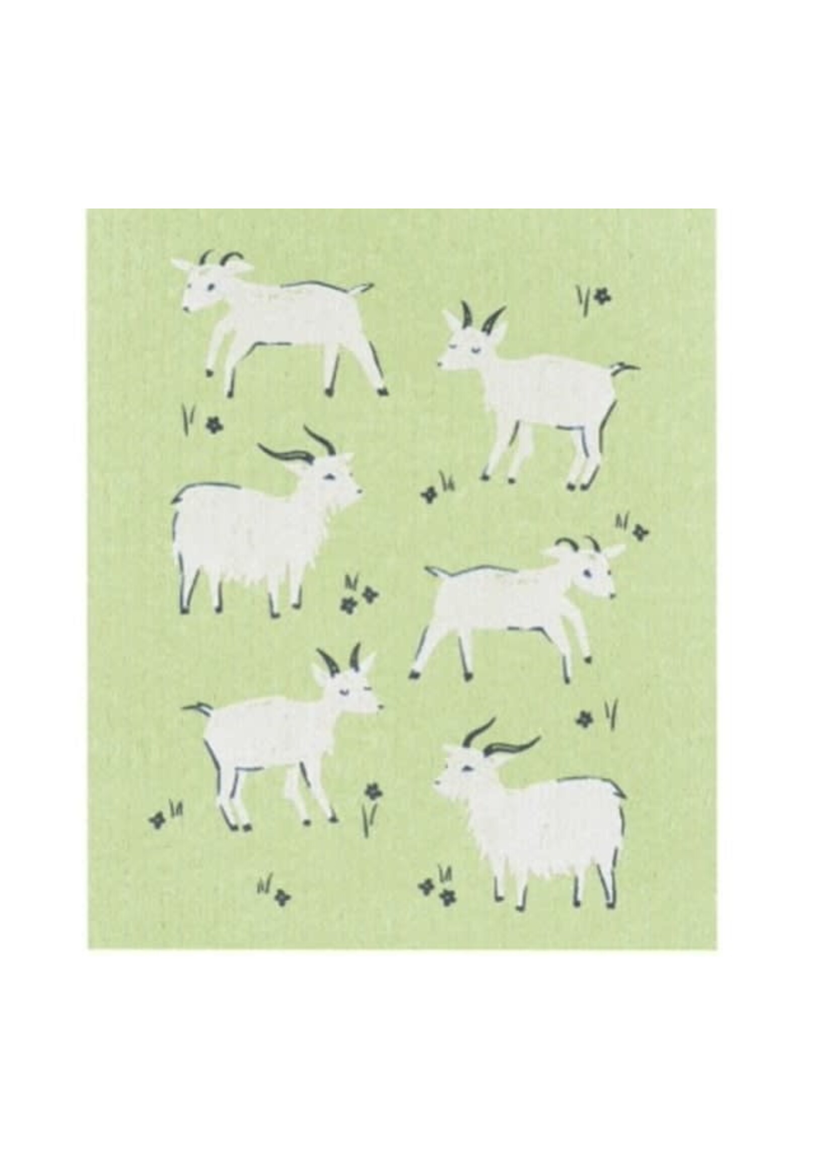 NOW DESIGNS ECOLOGIE Swedish Dishcloth - Goats