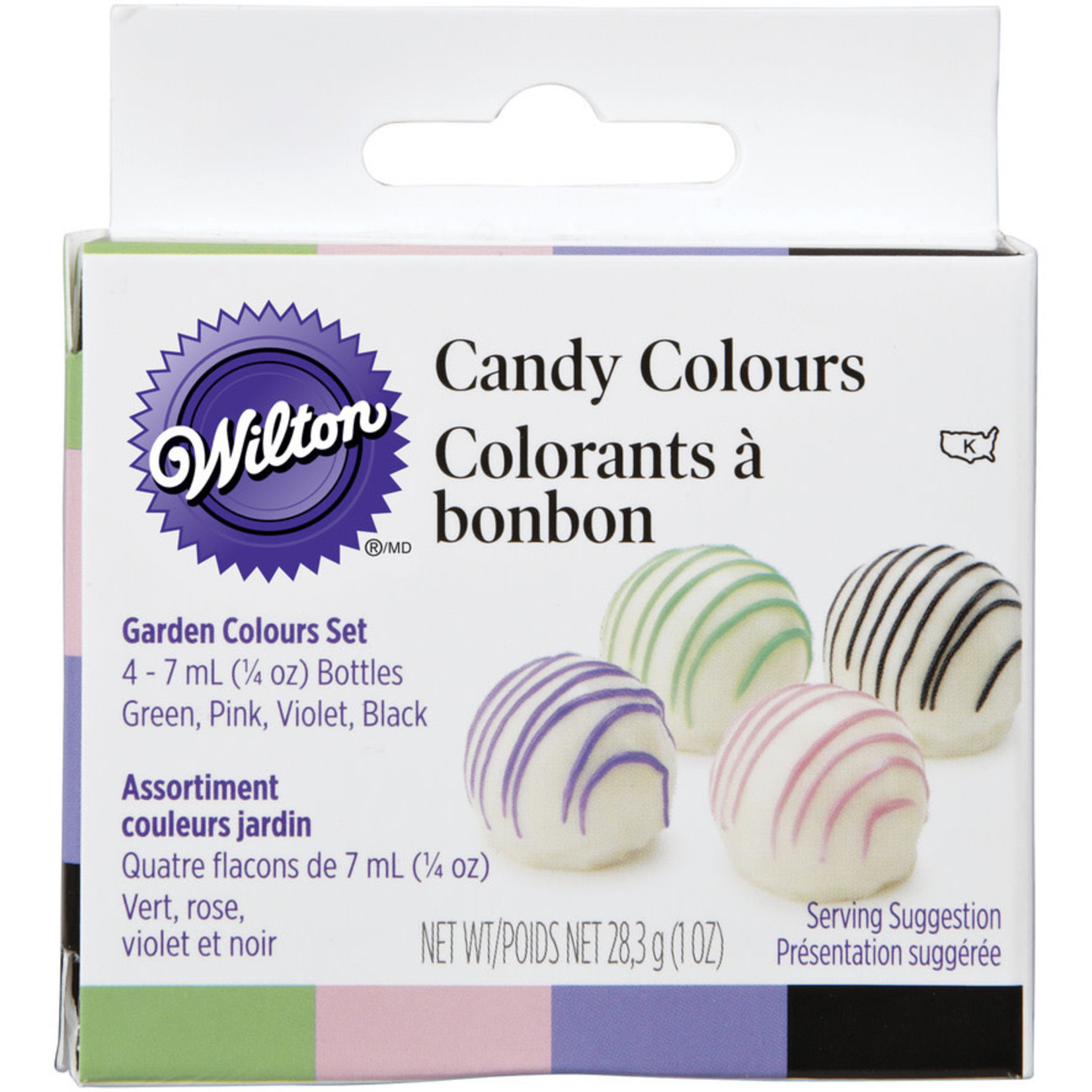 WILTON WILTON Candy Colours 4pk - Garden DNR