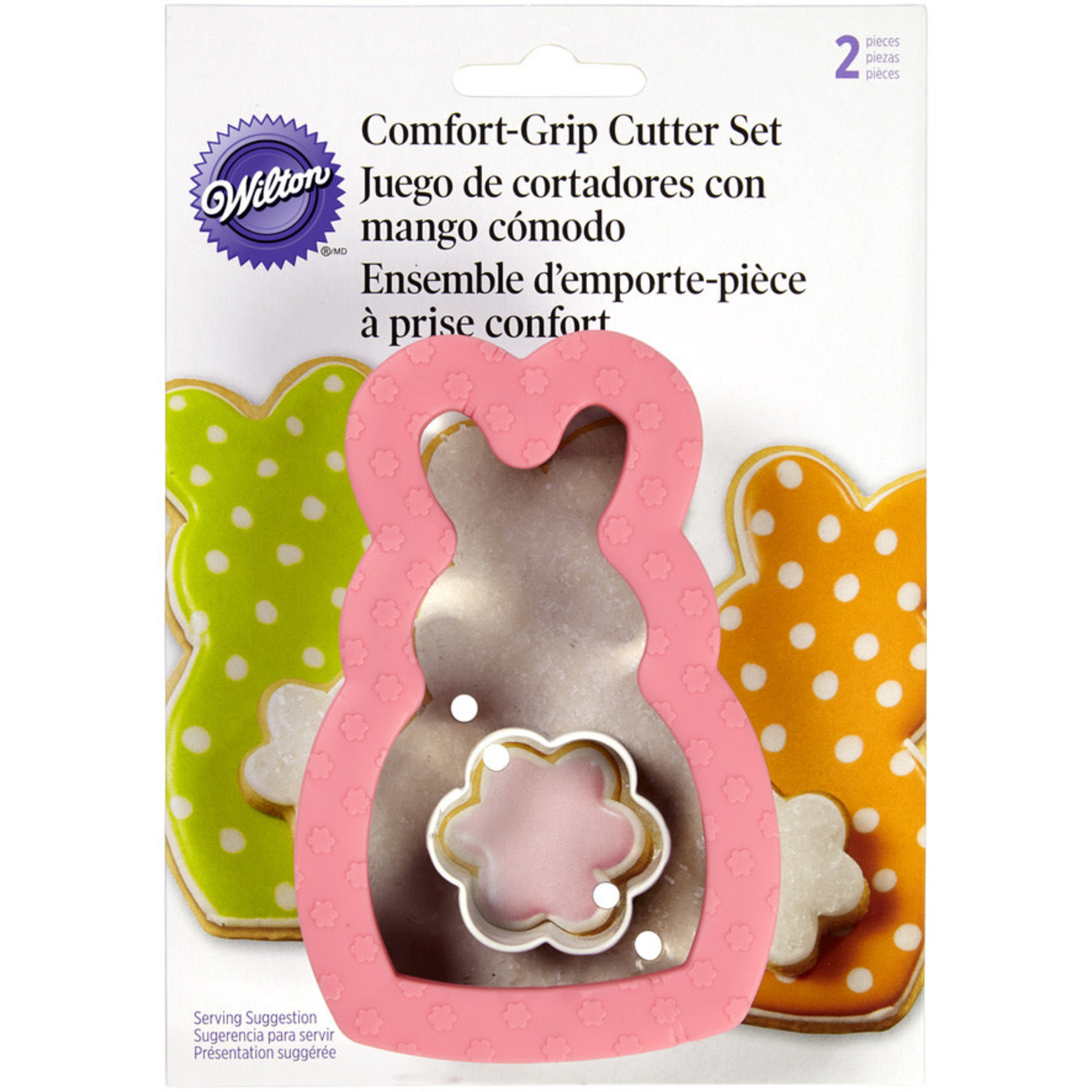WILTON WILTON Comfort Grip Bunny Cookie Cutter Set