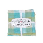 NOW DESIGNS NOW DESIGNS Dishcloth S/3 - Check Leaf