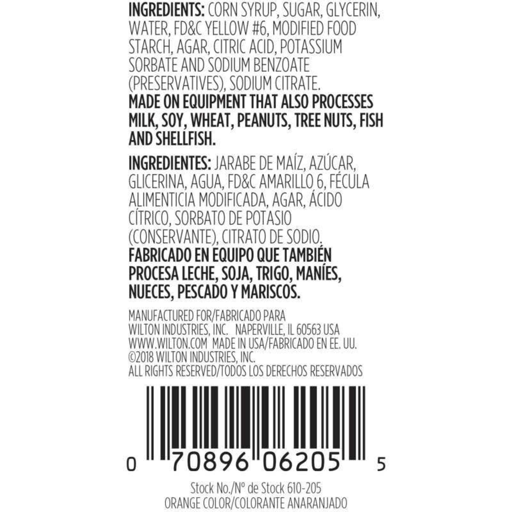 WILTON WILTON Icing Colour 1oz - Orange - DNR