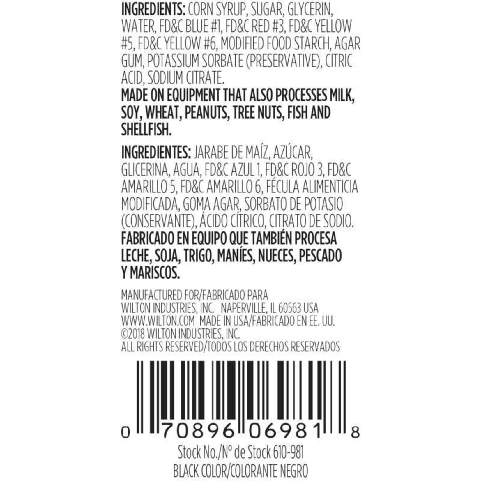 WILTON WILTON Icing Colour 1oz - Black - DNR