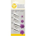 WILTON WILTON Drop Flower Tip S/4