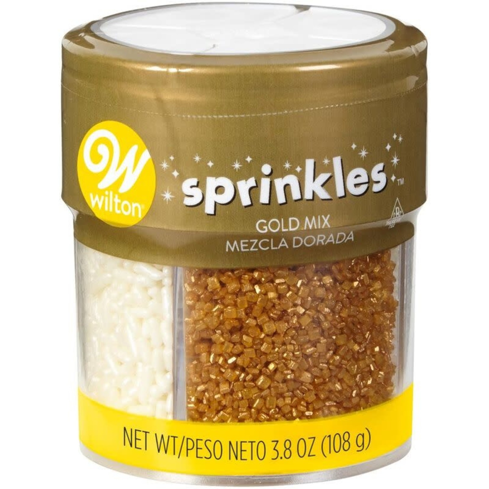 WILTON WILTON Pearlized Sprinkle Assortment - White / Gold