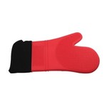 KITCHENCOLOURS Silicone Oven Mitt 15'' - Red