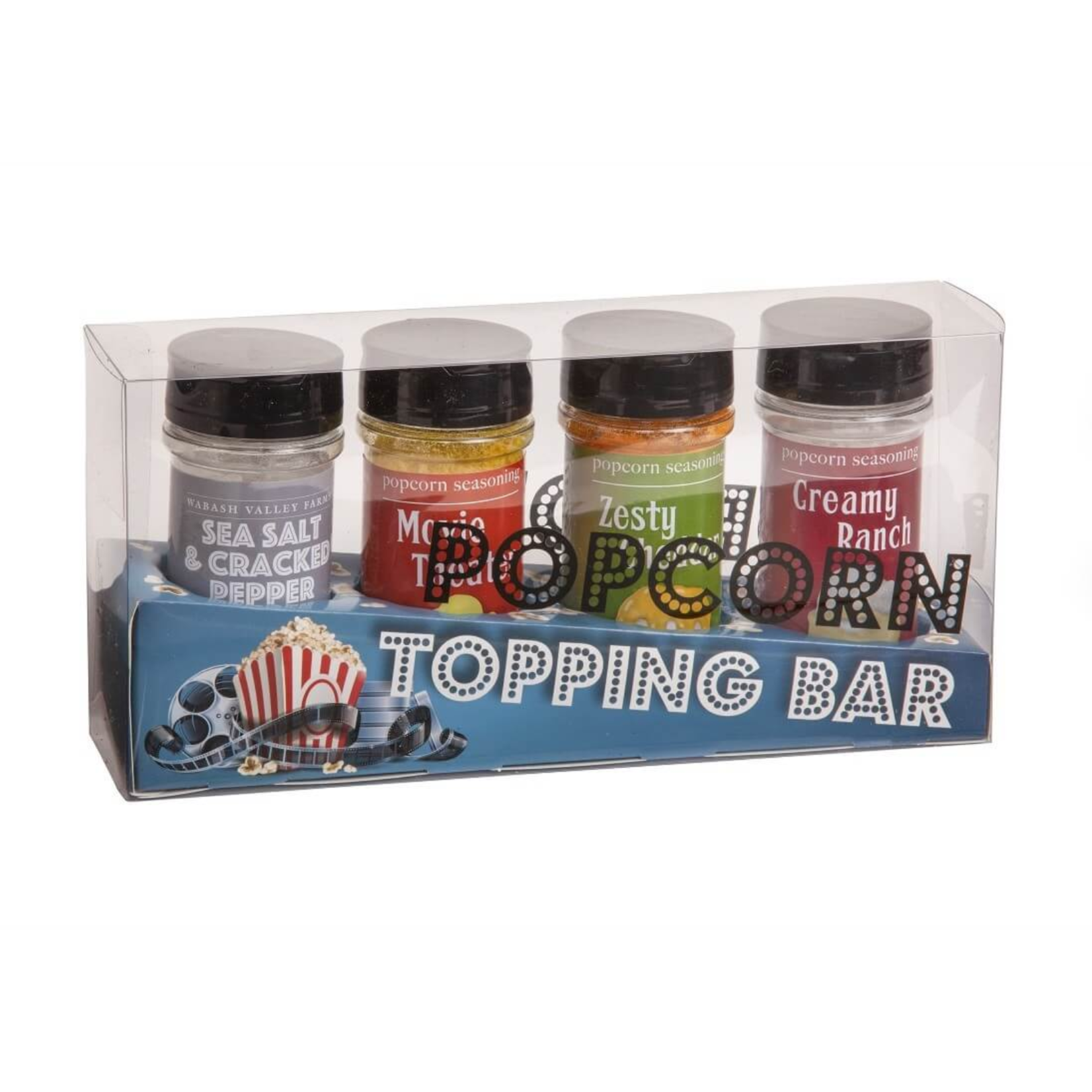 WABASH VALLEY FARMS WABASH VALLEY FARMS Classic Popcorn Topping Bar Set of 4