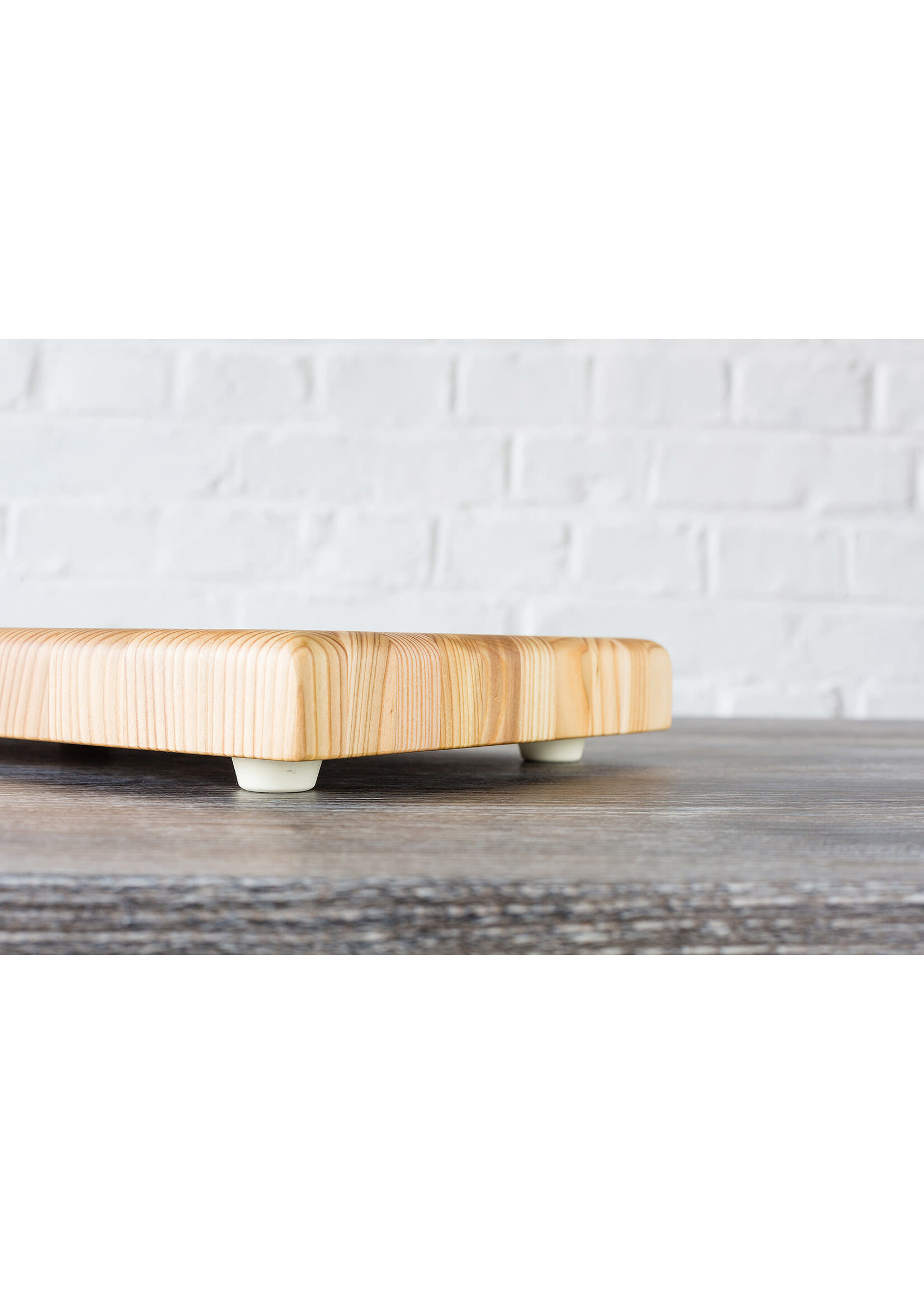 LARCHWOOD LARCHWOOD Medium One Hander Cutting Board 13.75x8.75x1.25”