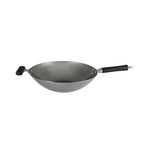 DEXAM Carbon Steel Wok 34cm