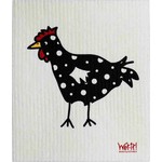 WET-IT Swedish Sponge Cloth Spotted Black Chicken