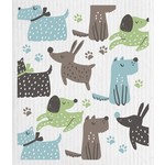 DAVID SHAW DAVID SHAW Dogs At Play Swedish Cloth