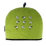 RAIN GOOSE RAIN GOOSE Botanical Bird Tea Cozy - Green