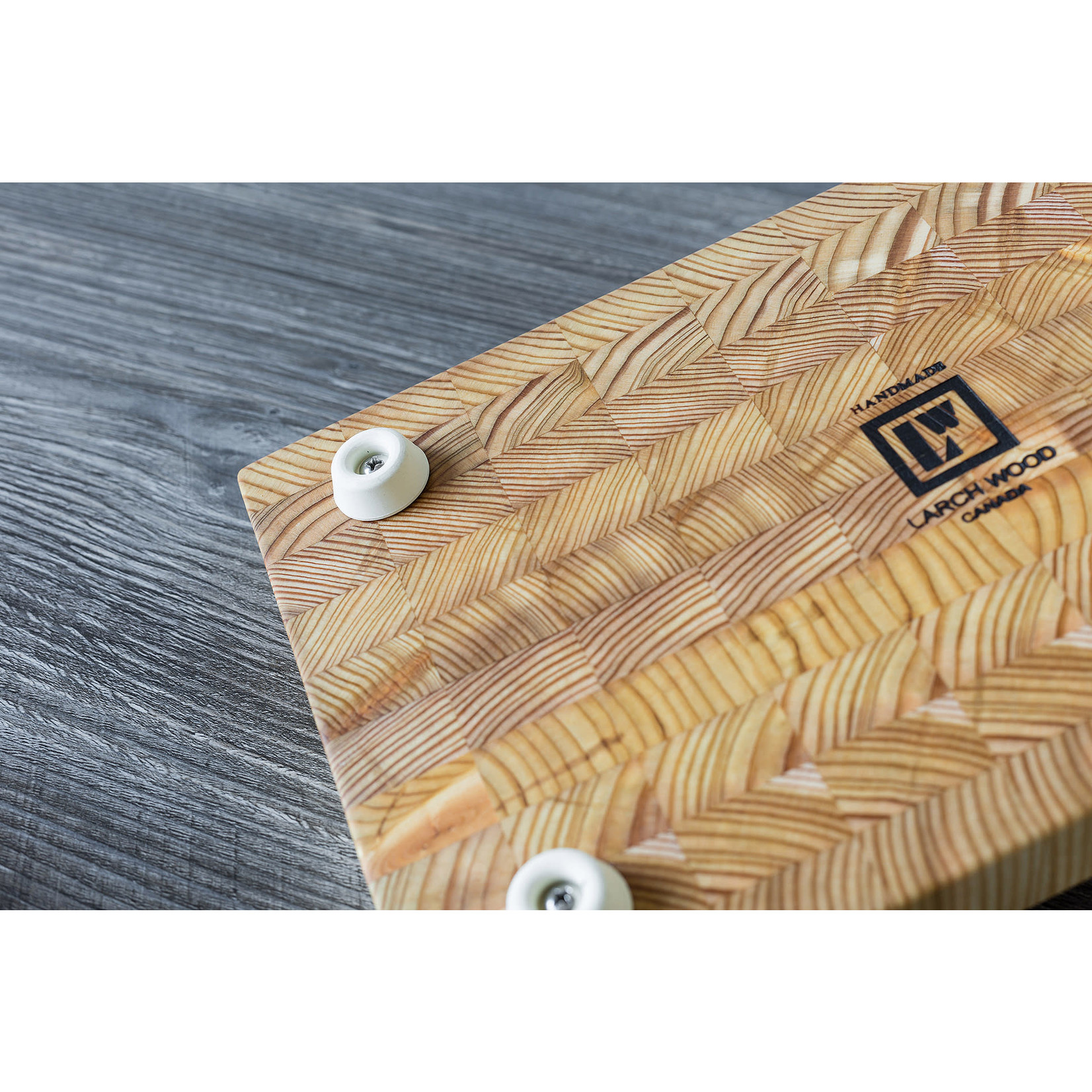 LARCHWOOD LARCHWOOD Medium One Hander Cutting Board 13.75x8.75x1.25”