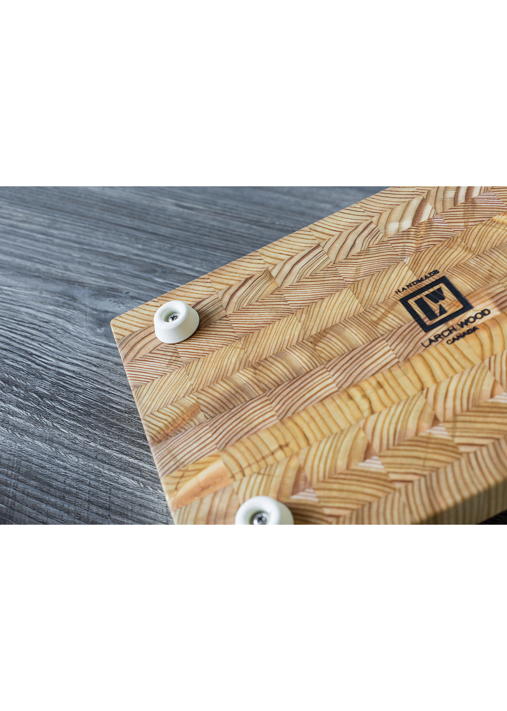 LARCHWOOD LARCHWOOD Medium One Hander Cutting Board 13.75x8.75x1.25”