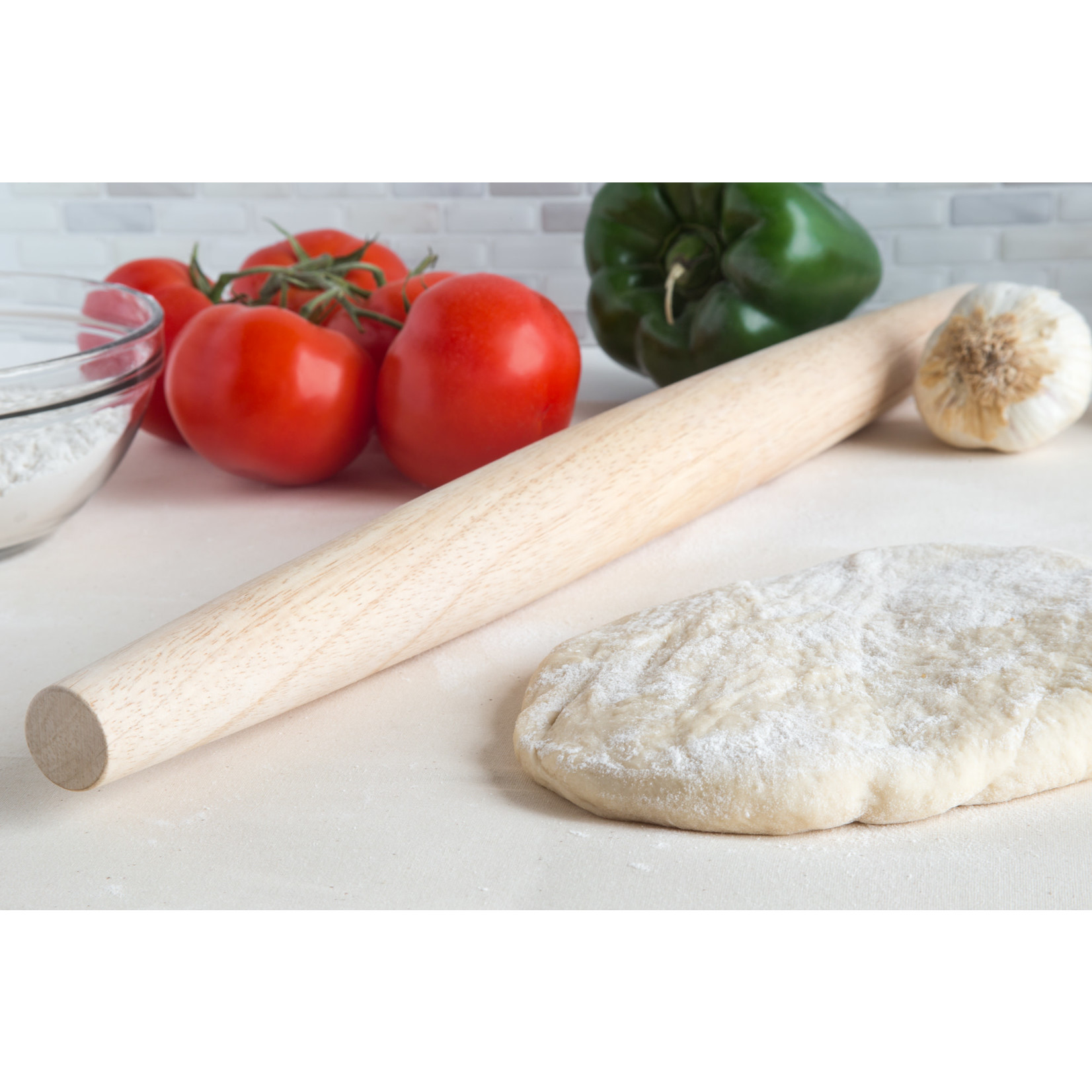 FOX RUN FOX RUN Wooden French Rolling Pin 20"