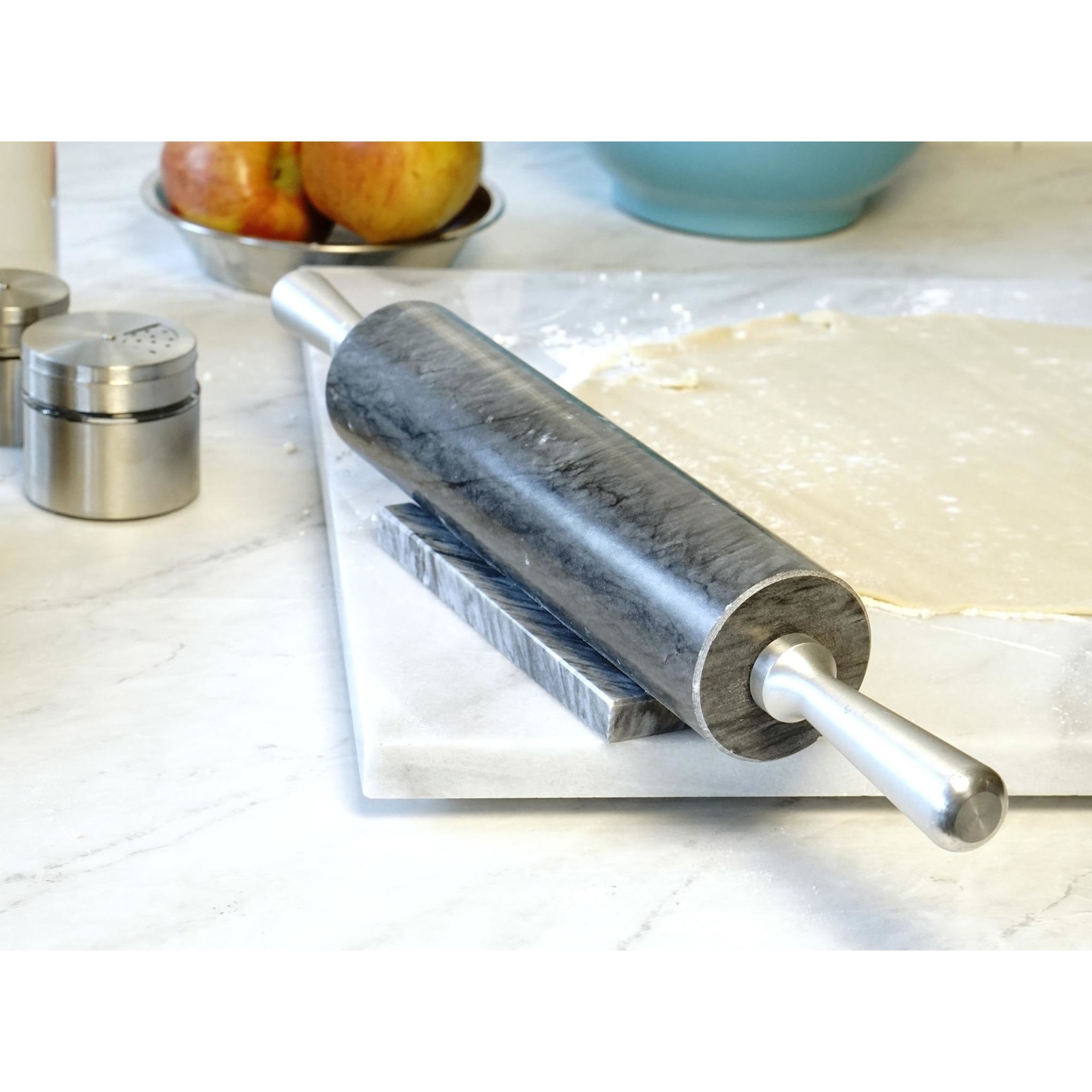 RSVP RSVP Marble Rolling Pin with Stand - Grey DNR