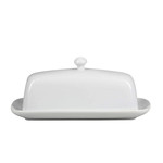 DANESCO BIA Butter Dish with Cover 20cm White DNR