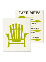 ABBOTT ABBOTT Chair & Rules Swedish Dishcloth S/2