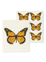 ABBOTT ABBOTT Swedish Dishcloth S/2 - Monarch Butterfly