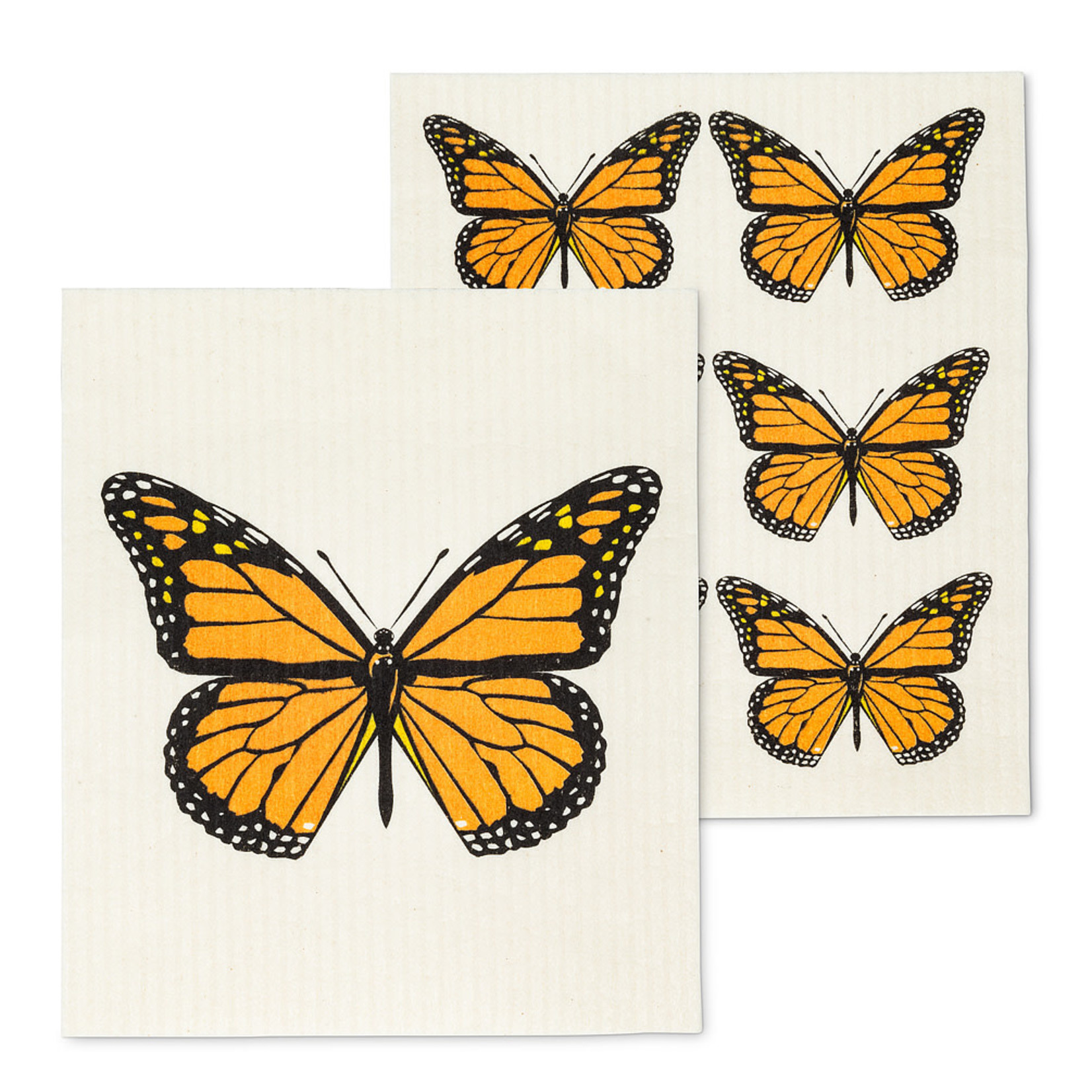 ABBOTT ABBOTT Swedish Dishcloth S/2 - Monarch Butterfly