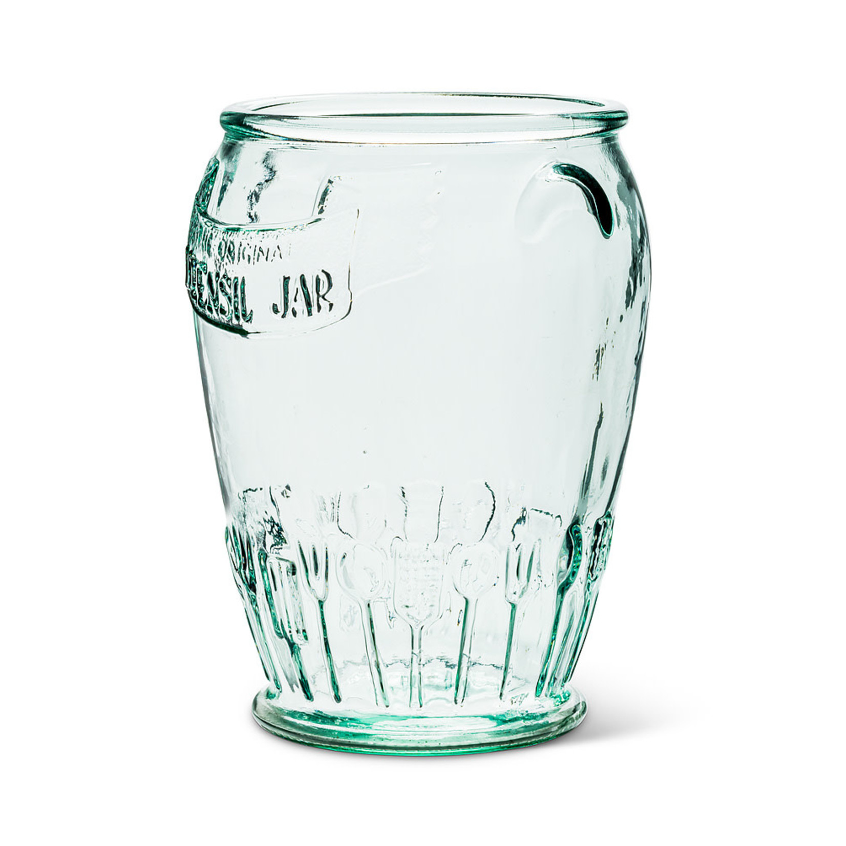 ABBOTT ABBOTT Classic Green  Glass Utensil Jar DNR