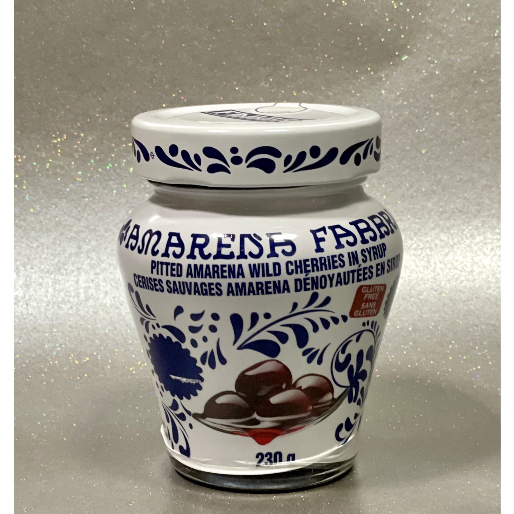 BF FABBRI Amarena Cherries Jar 230 g