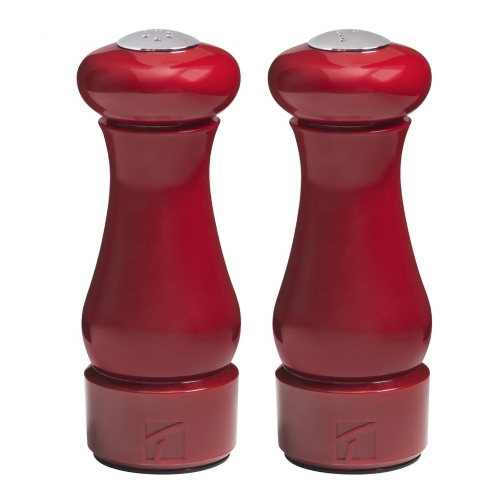 TRUDEAU TRUDEAU Maya Salt & Pepper Shakers 4.5" - Red DNR