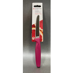 WUSTHOF WUSTHOF Kitchen Therapy Serrated Utility Knife 4" Pink