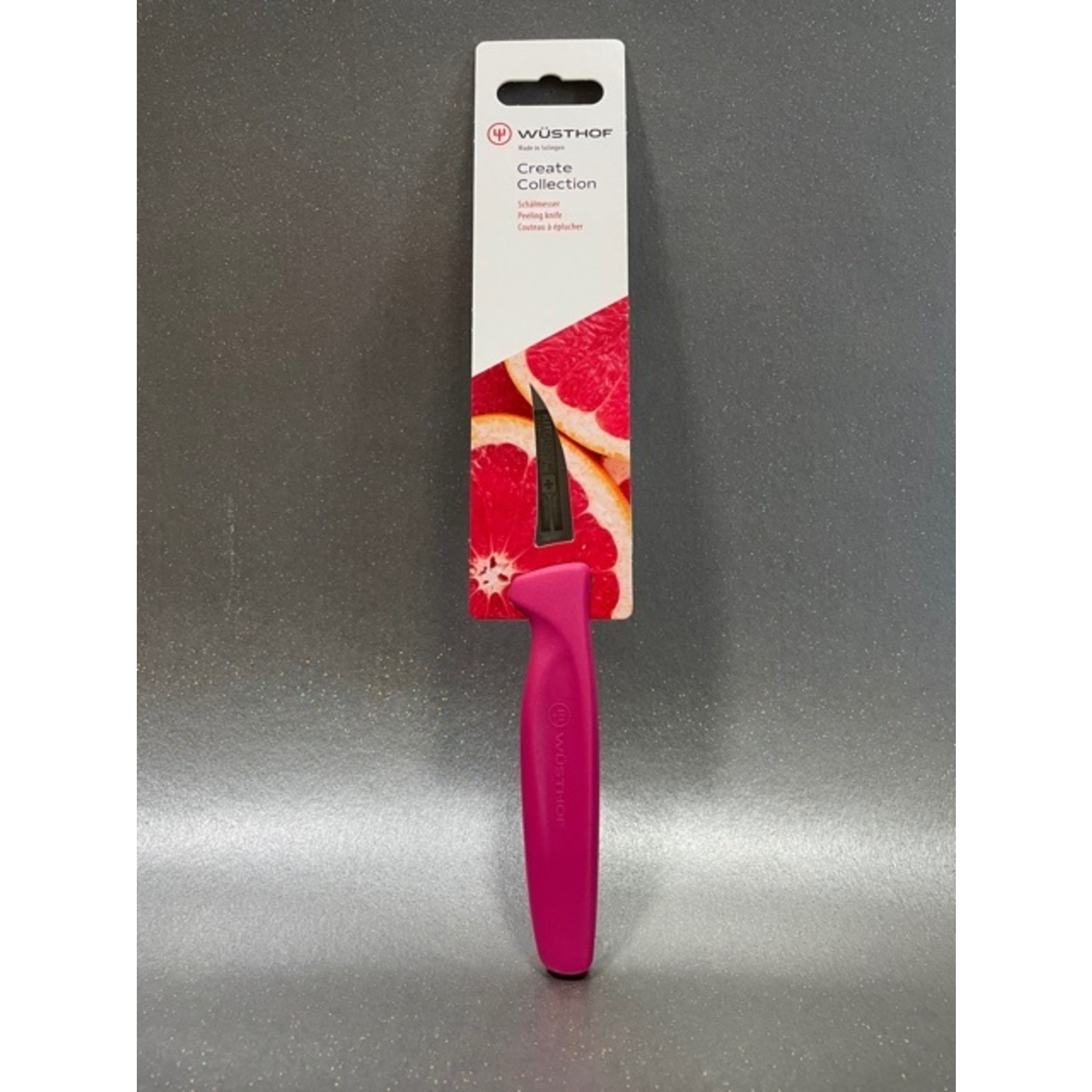 WUSTHOF WUSTHOF Kitchen Therapy Peeling Knife 2.5" - Pink