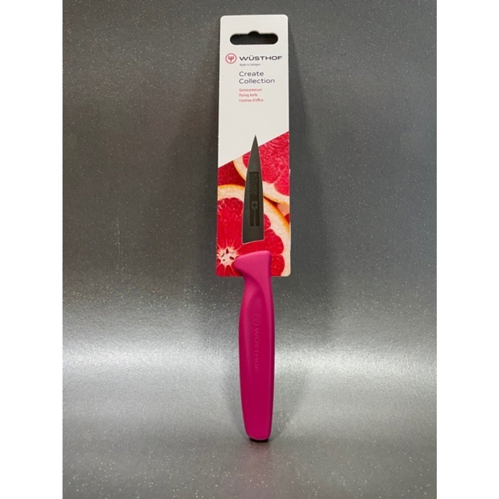 WUSTHOF WUSTHOF Kitchen Therapy Paring Knife 3" - Pink